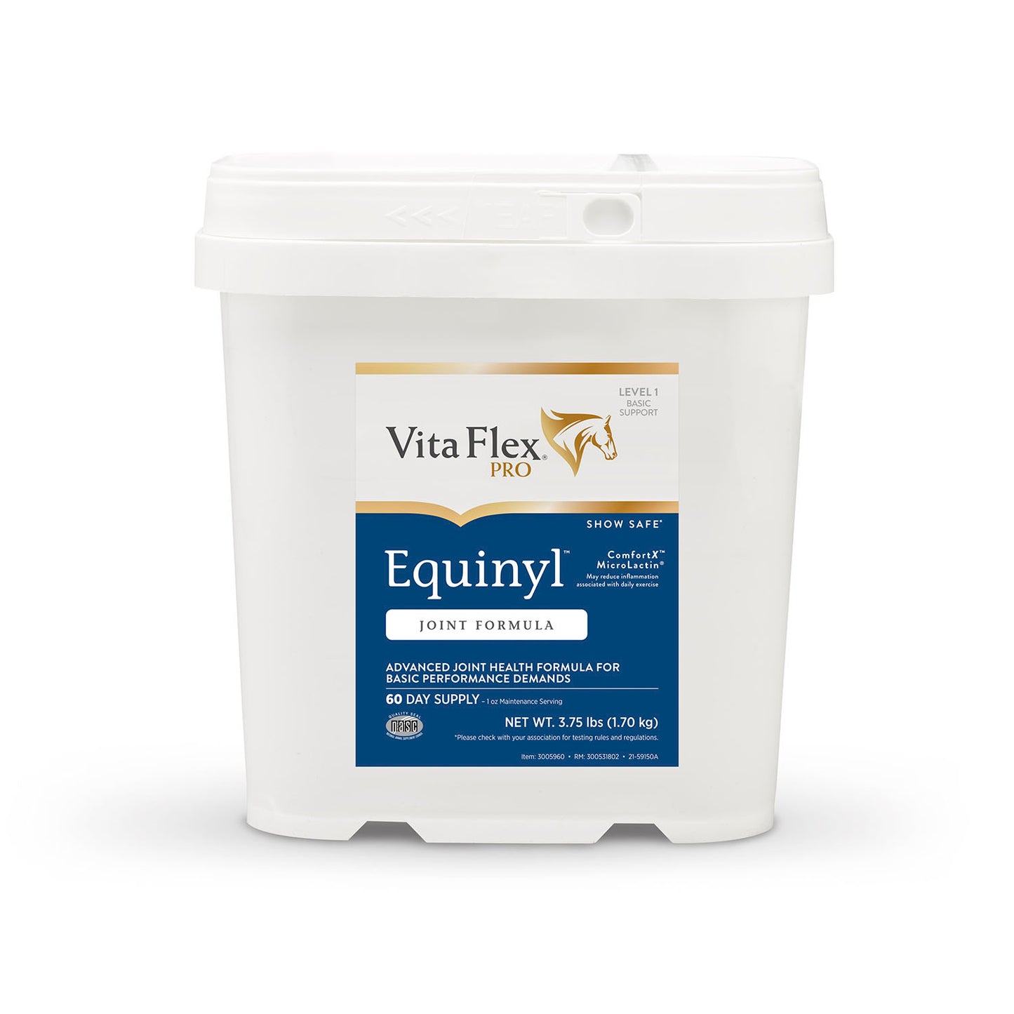 vita flex equinyl combo joint formula horse joint supplement, 60 day supply