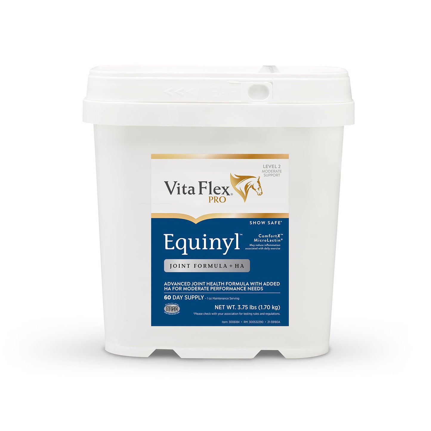 vita flex pro equinyl joint formula with hyaluronic acid, 3.75 lbs