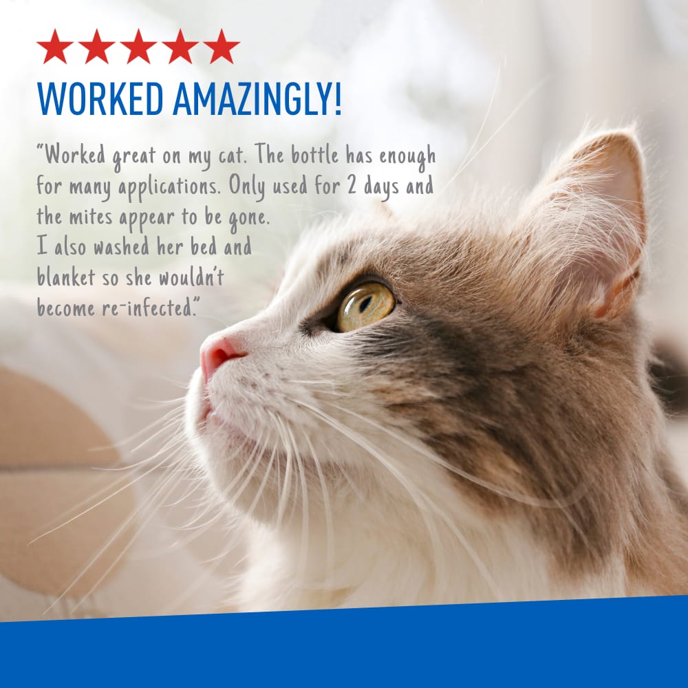 adams ear mite treatment for dogs and cats over 12 weeks, soothing aloe and lanolin formula, .5 fl oz