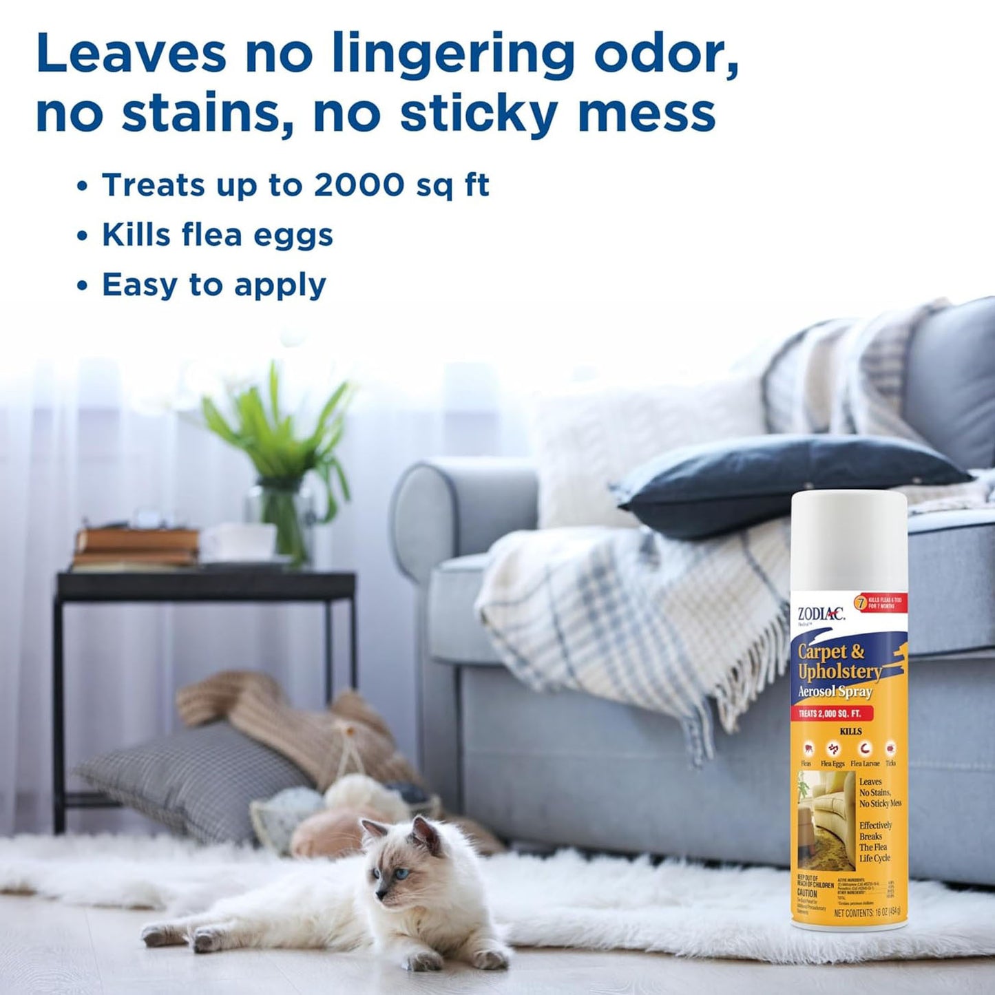 zodiac carpet and upholstery aerosol spray 16 ounces