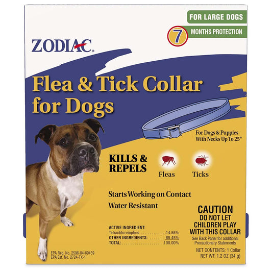 Zodiac Flea and Tick Collar for Dogs Large