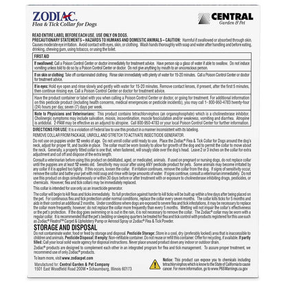 Zodiac Flea and Tick Collar for Dogs Large