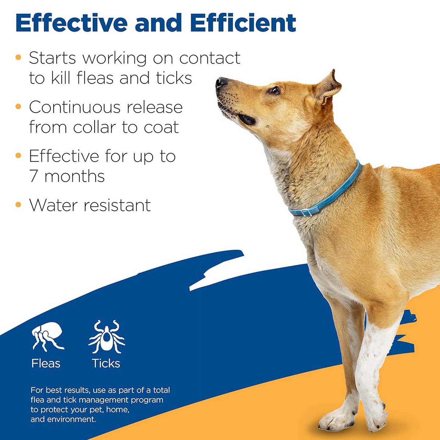 zodiac flea and tick collar for dogs large