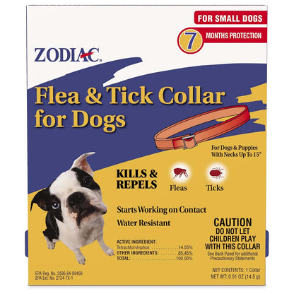 Zodiac Flea and Tick Collar for Dogs Small