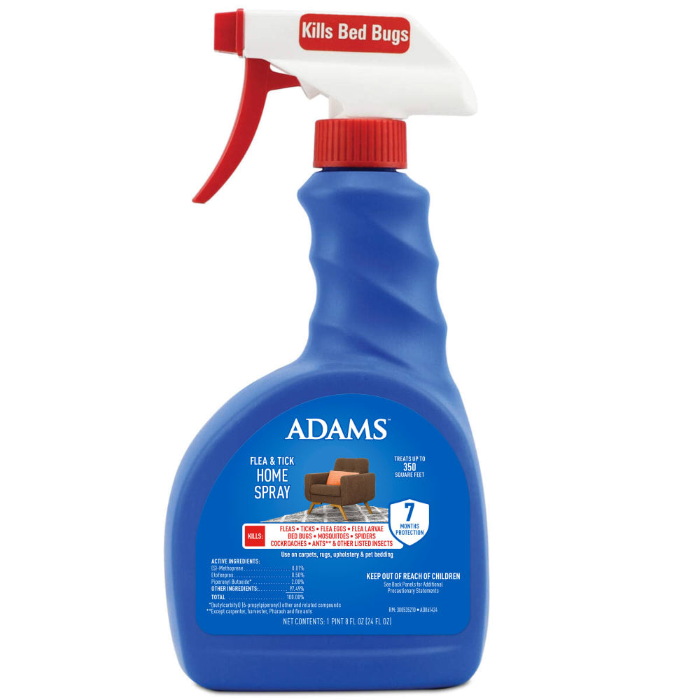 adams flea & tick home spray, 24 fl oz