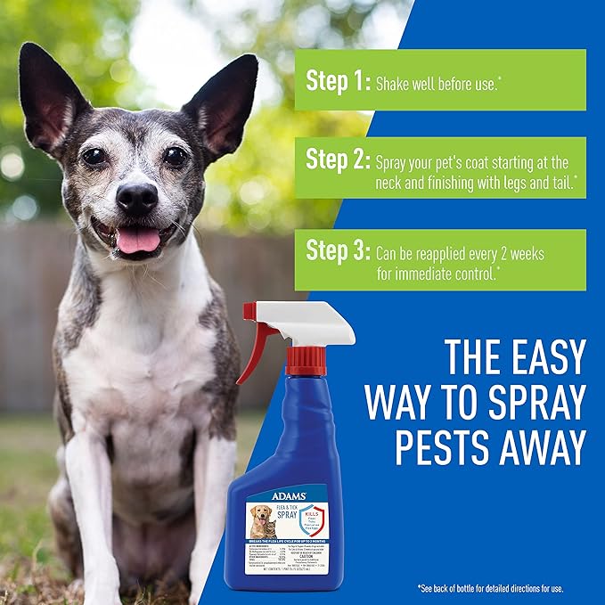 ** adams flea & tick spray 16oz