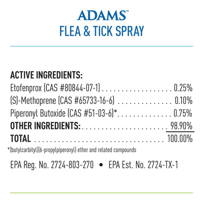 ** Adams Flea & Tick Spray 16oz