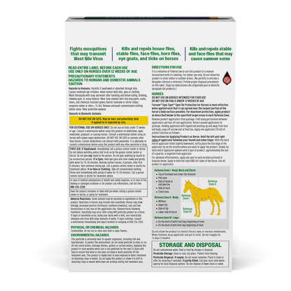 Farnam Equi-Spot, Horse Fly Control, Long-lasting Protection, 6 Applications, 12-Week Supply for One Horse