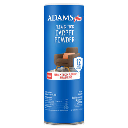 Adams Plus Flea & Tick Carpet Powder, 16oz
