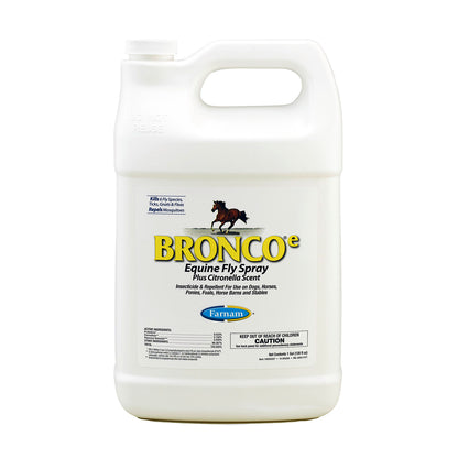 Bronco Equine Fly Spray plus Citronella Scent, gallon