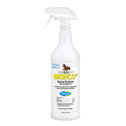 Bronco e Equine Fly Spray plus Citronella Scent, quart