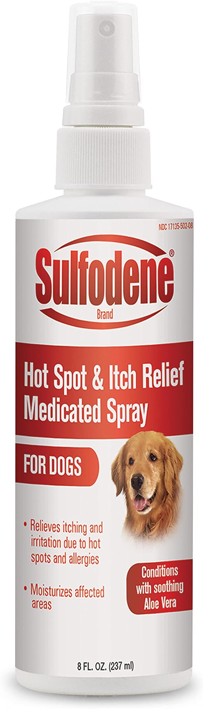 sulfodene medicated hot spot and itch relief, 8 oz