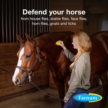 Farnam Equi-Spot Topical Fly Control for Horses, 3 Doses (10 mL Each)