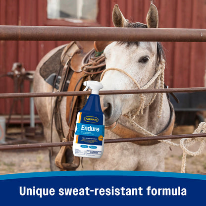 Endure Sweat-Resistant Fly Spray, 32 oz