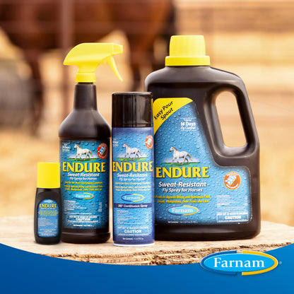 Endure Sweat-Resistant Fly Spray, 32 oz