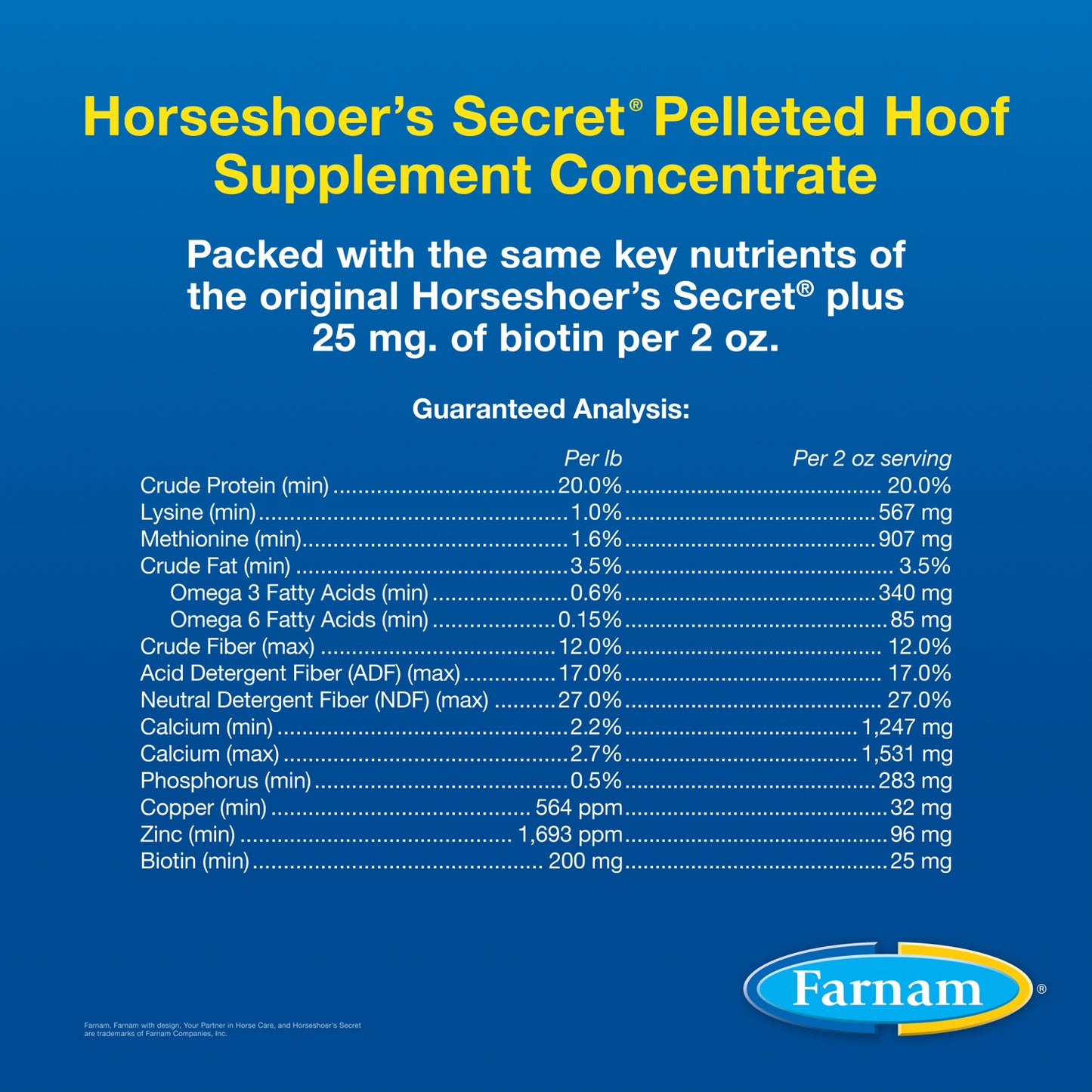 horseshoers secret, 11 lb