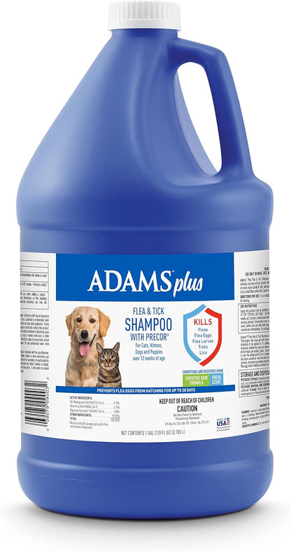 Adams F&T Cleansing Shampoo 12oz