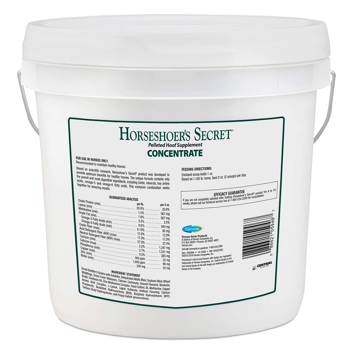 horseshoer's secret concentrate, 11.25 lb