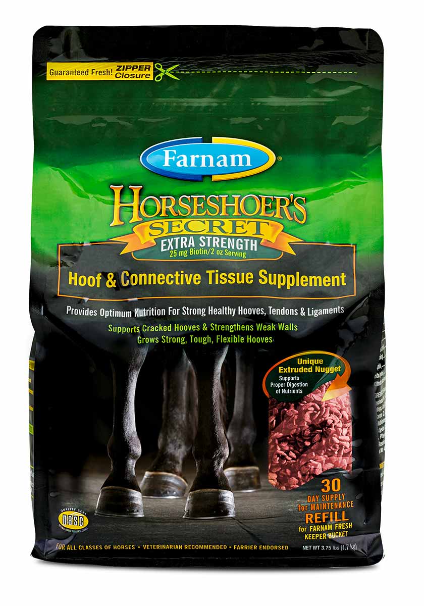 horseshoer's secret extra strength hoof & connective tissue supplement, 3.75 lb