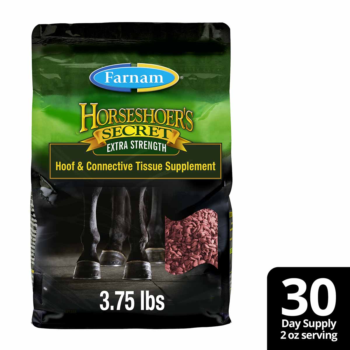 horseshoer's secret extra strength hoof & connective tissue supplement, 3.75 lb