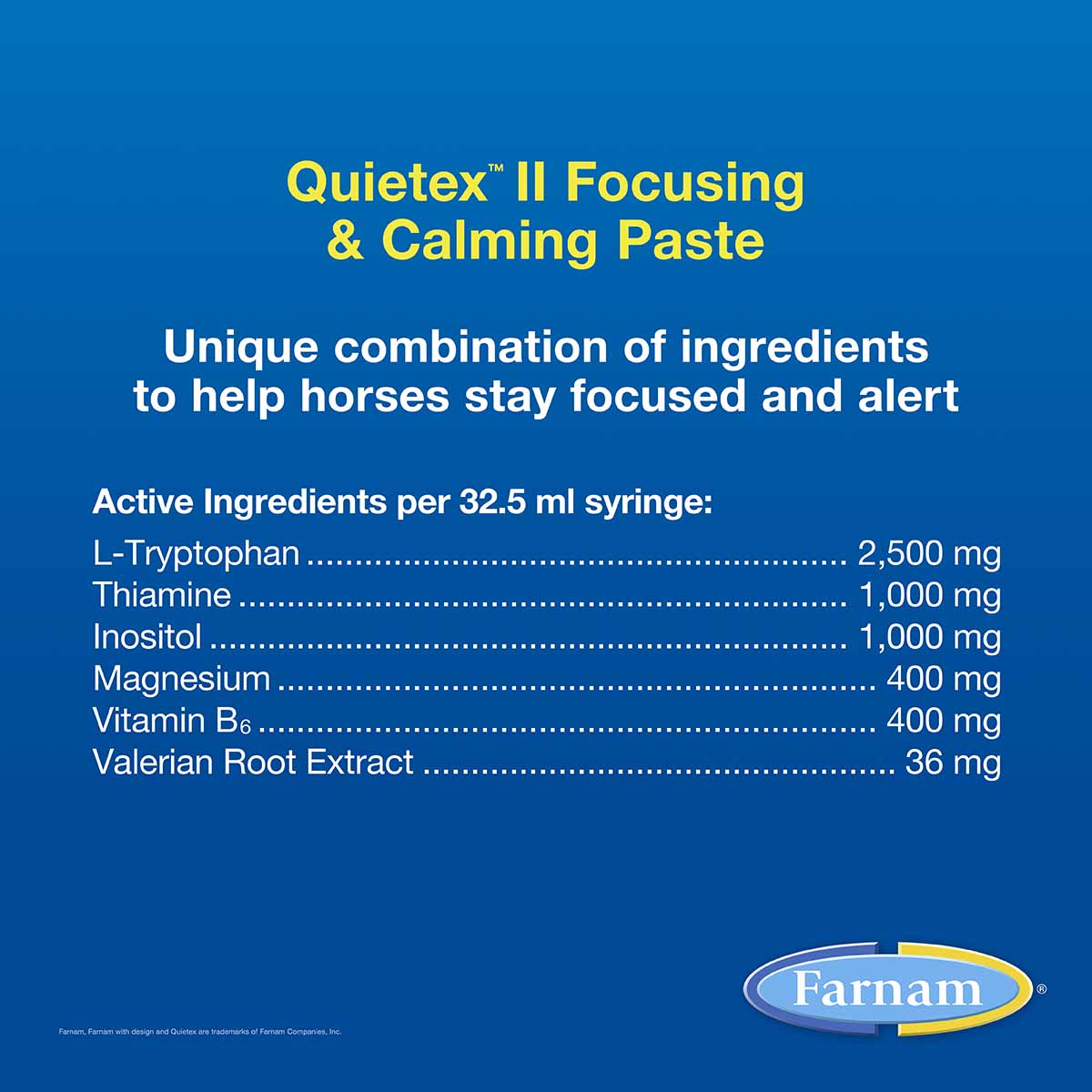 quietex ii, paste, 32.5 ml
