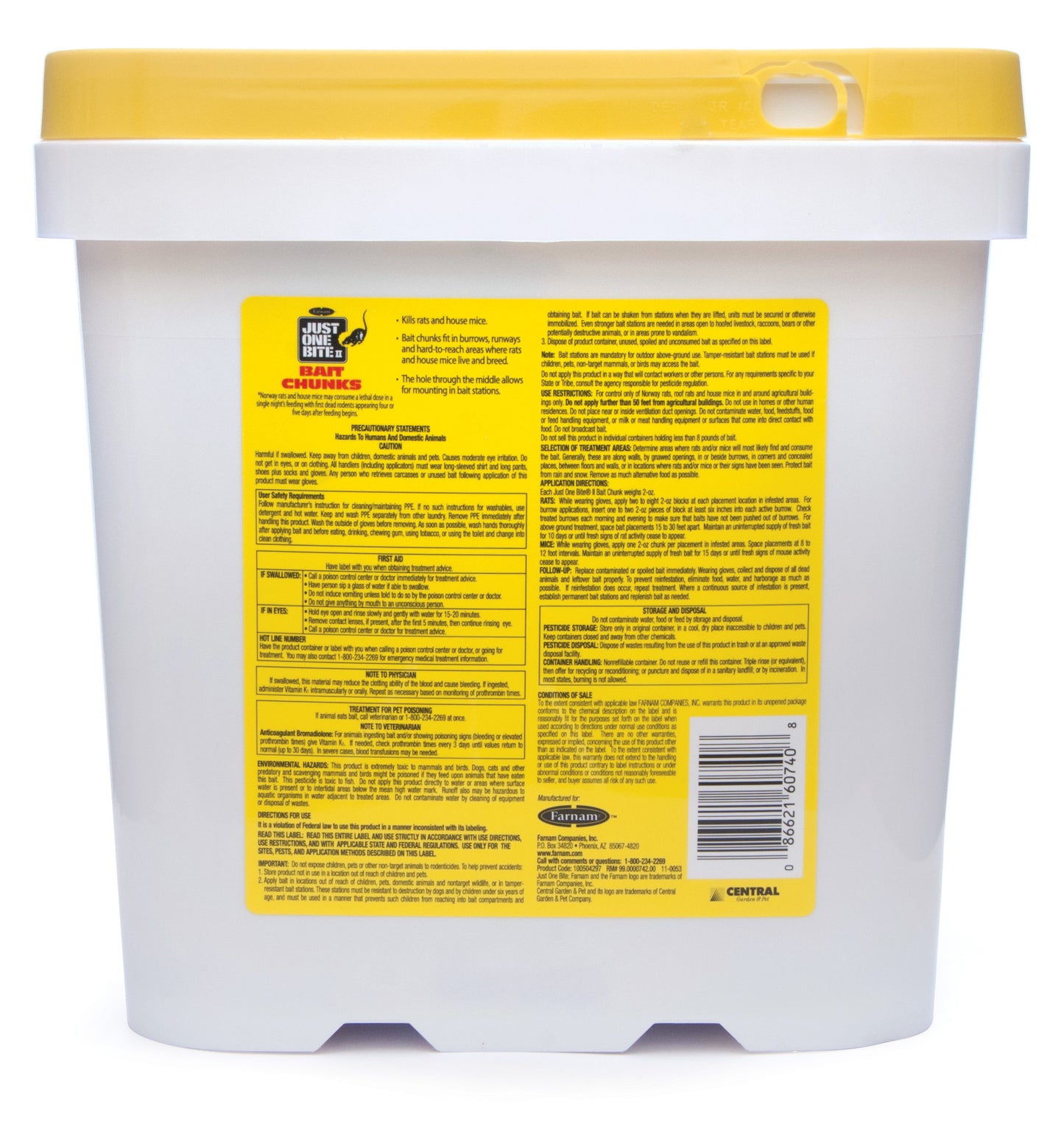 just one bite ii 2oz chunks, 64 count