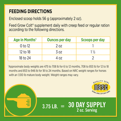 Grow Colt, 3.75 lb