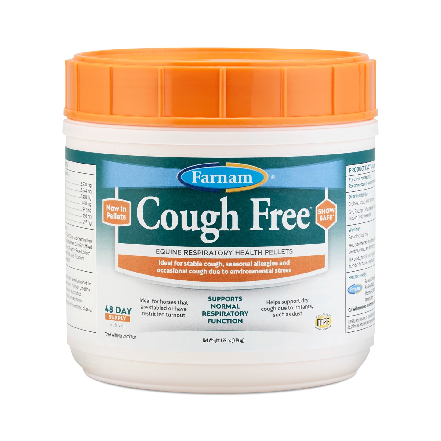 cough free pellets, 1.75 lb