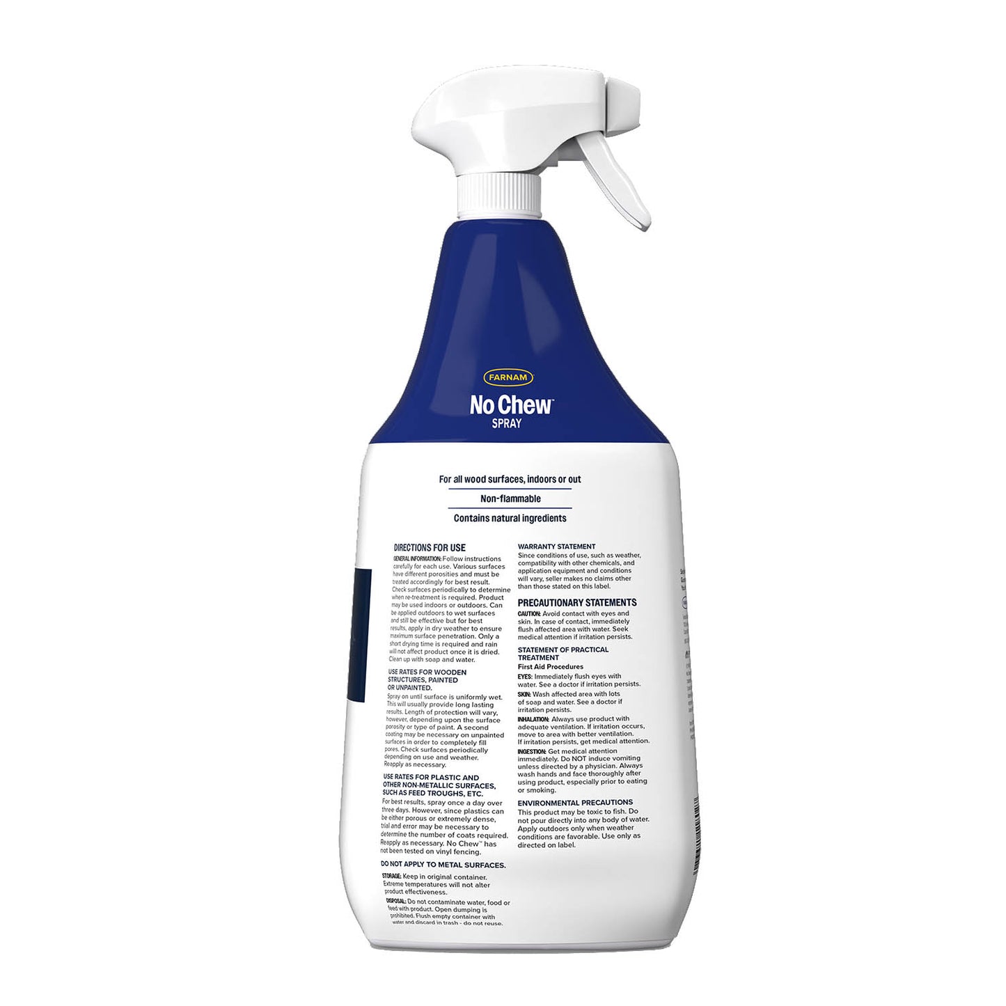 no chew w/sprayer qt