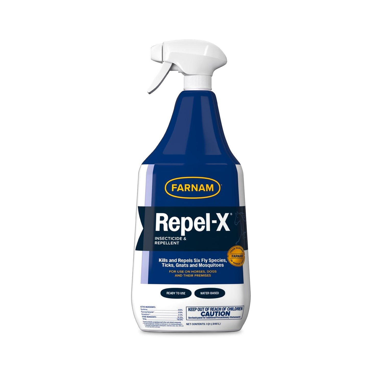 rtu repel-x fly spray, quart
