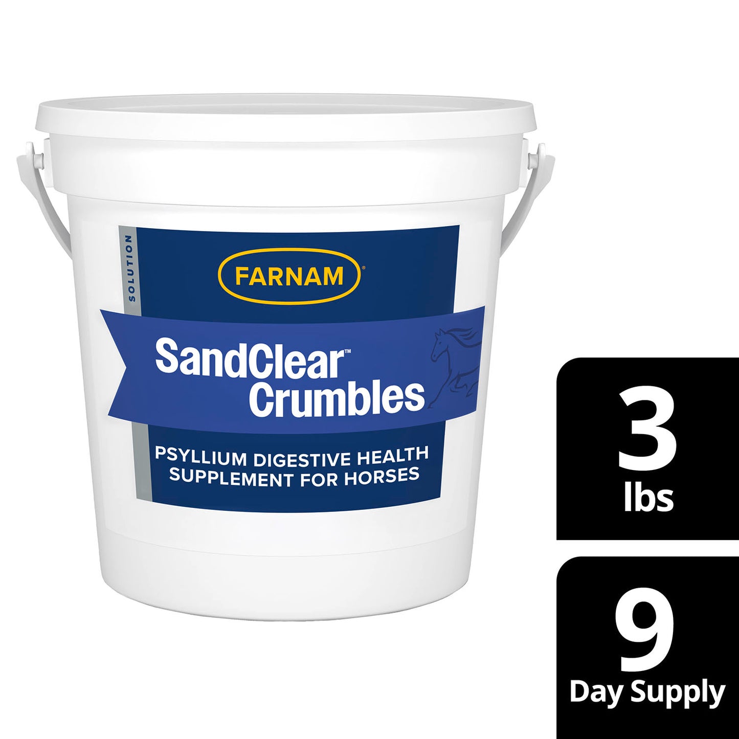sand clear crumbles, 3 lb