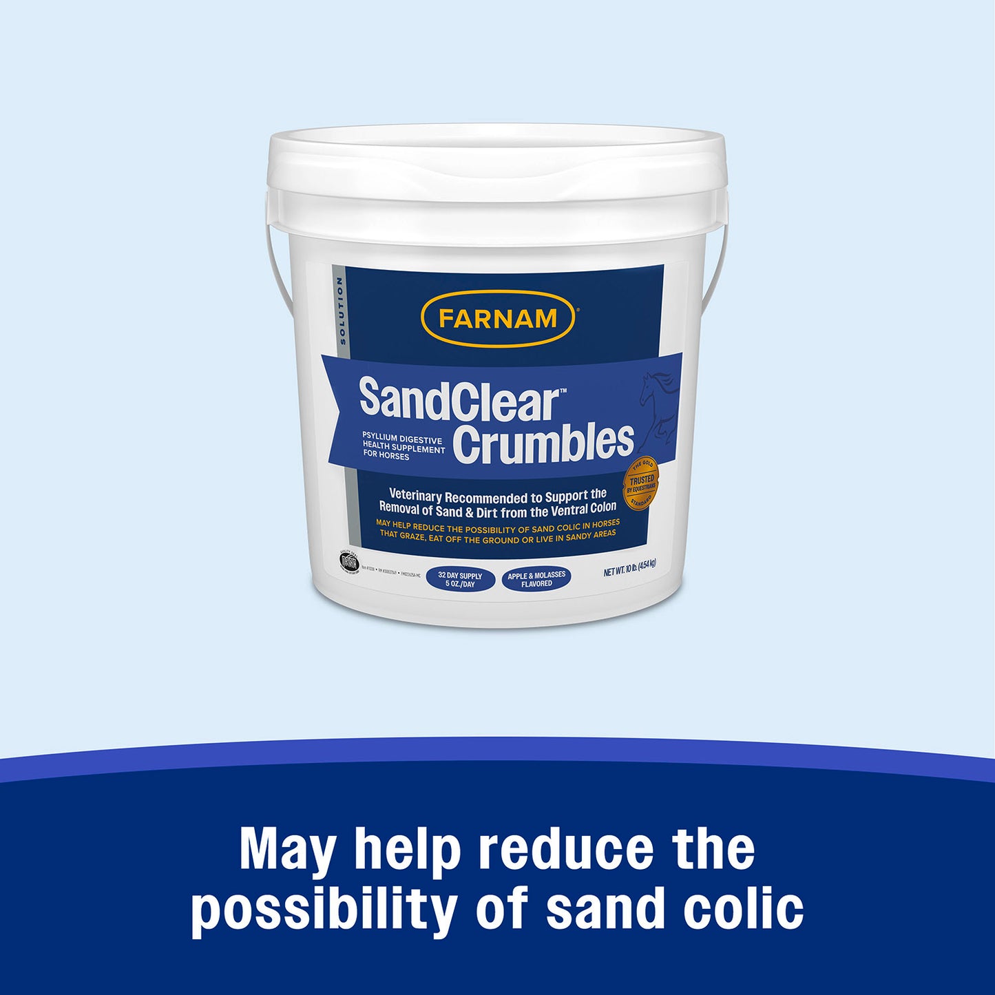 sand clear crumble, 10 lb