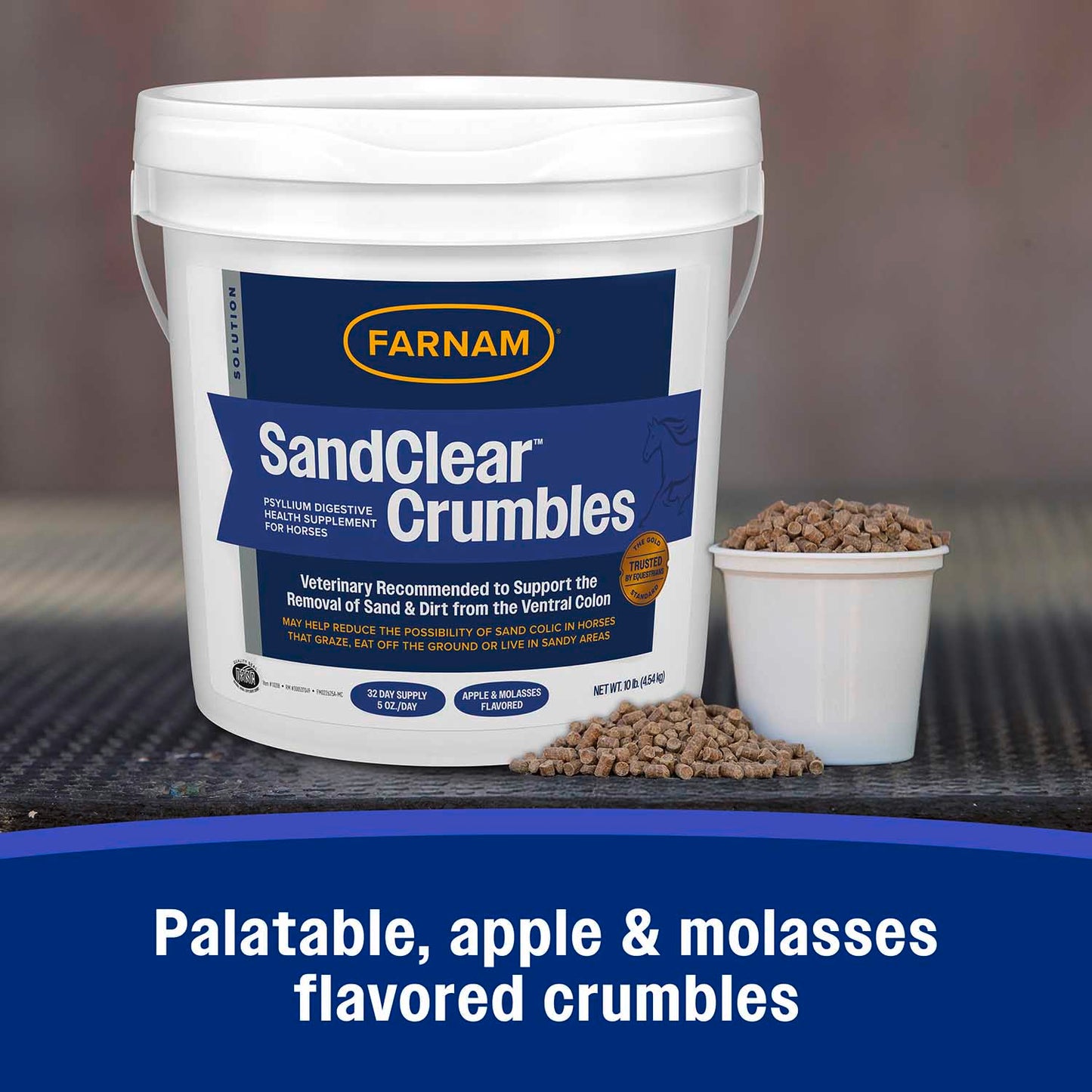 sand clear crumble, 10 lb
