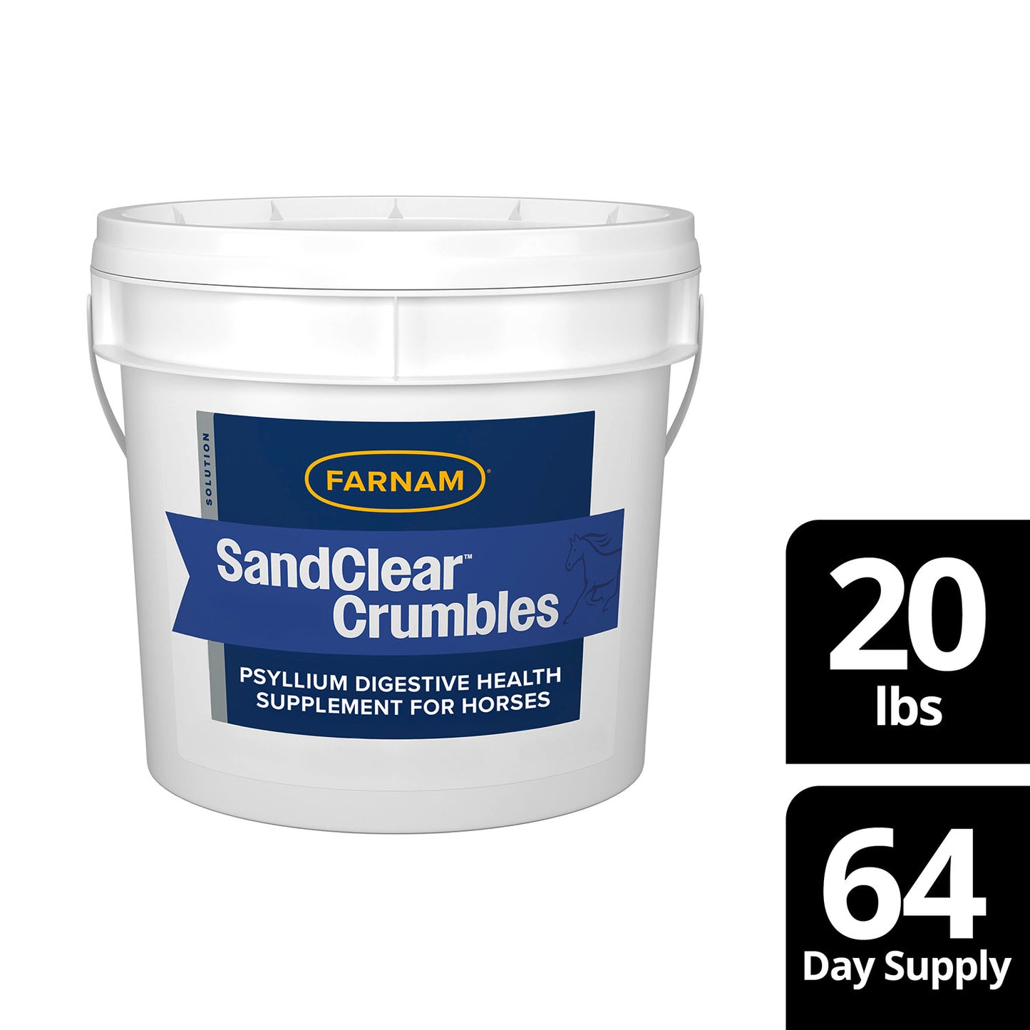 sand clear crumbles, 20 lb