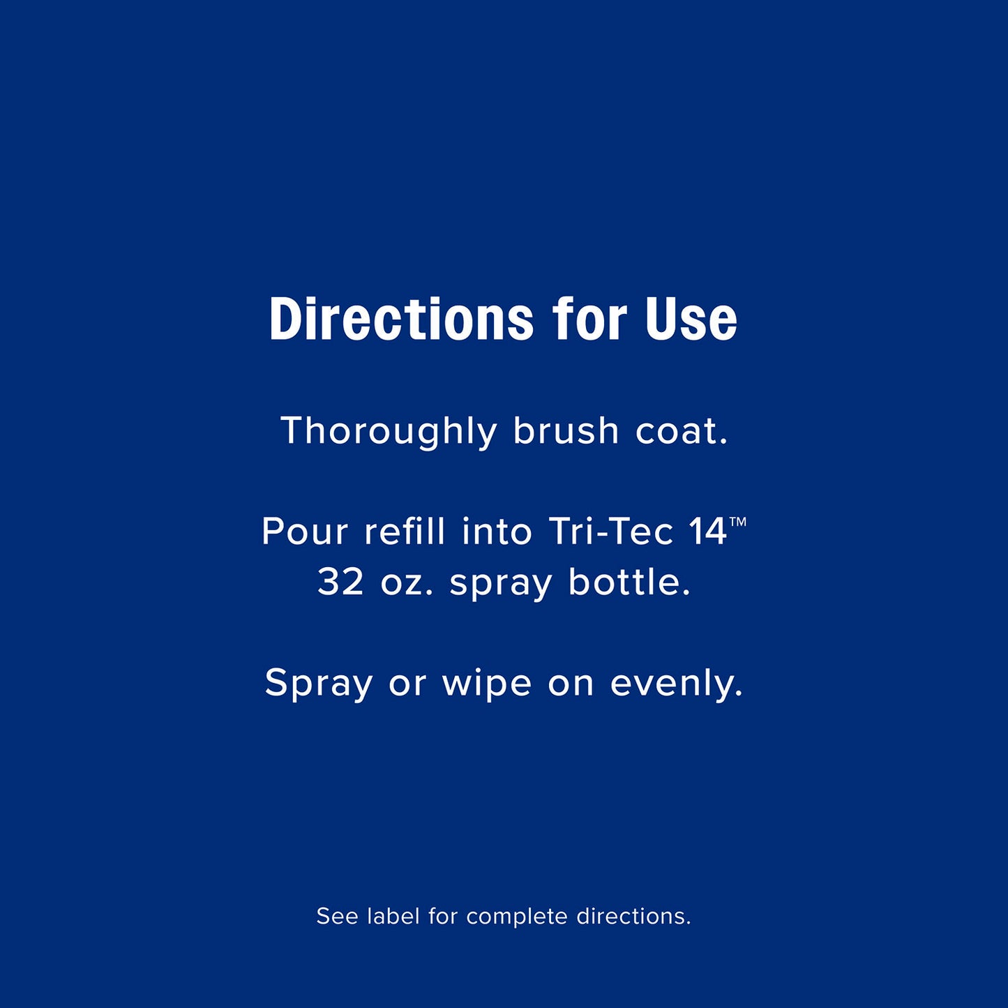 tri-tec 14, gallon refill