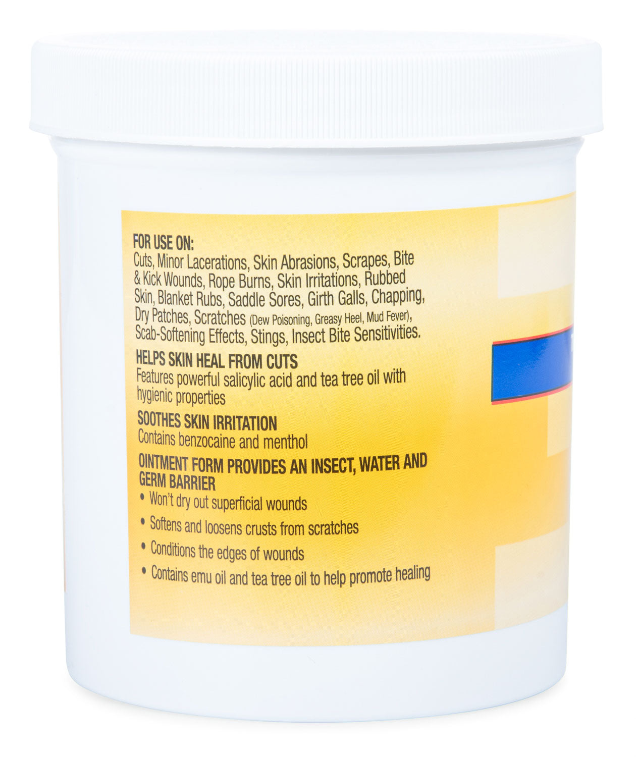 tri-care triple action wound treatment 14oz jar