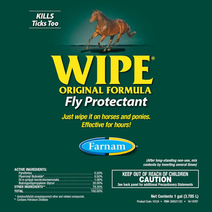 ** Wipe Fly Protectant, gallon