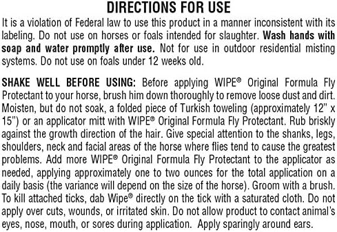 ** wipe fly protectant, gallon