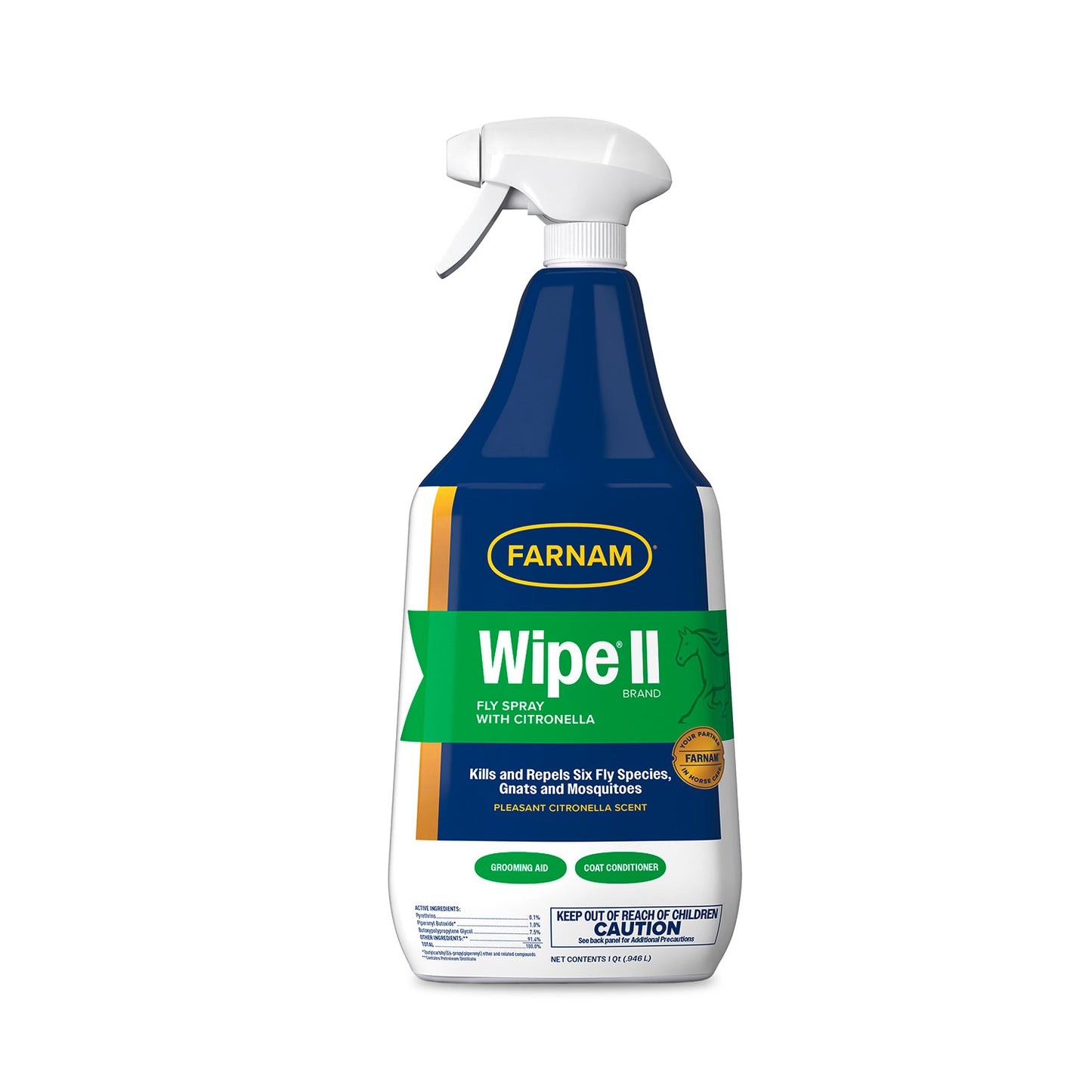 wipe ii citronella rtu, quart