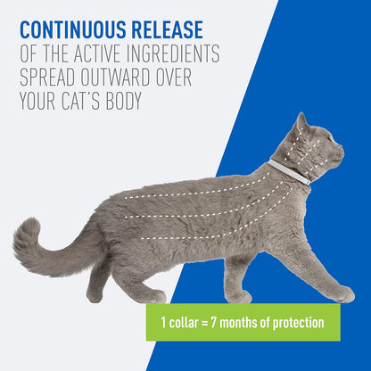 Adams Plus F/T Collars for Cats