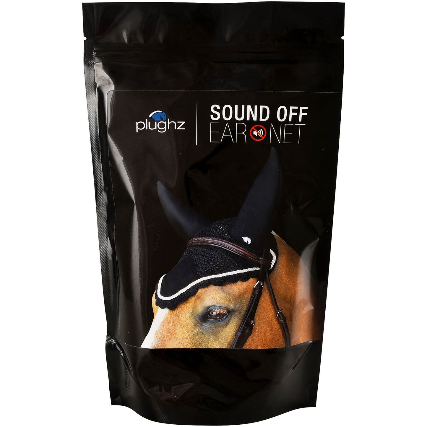 plughz sound off ear net color: ebony