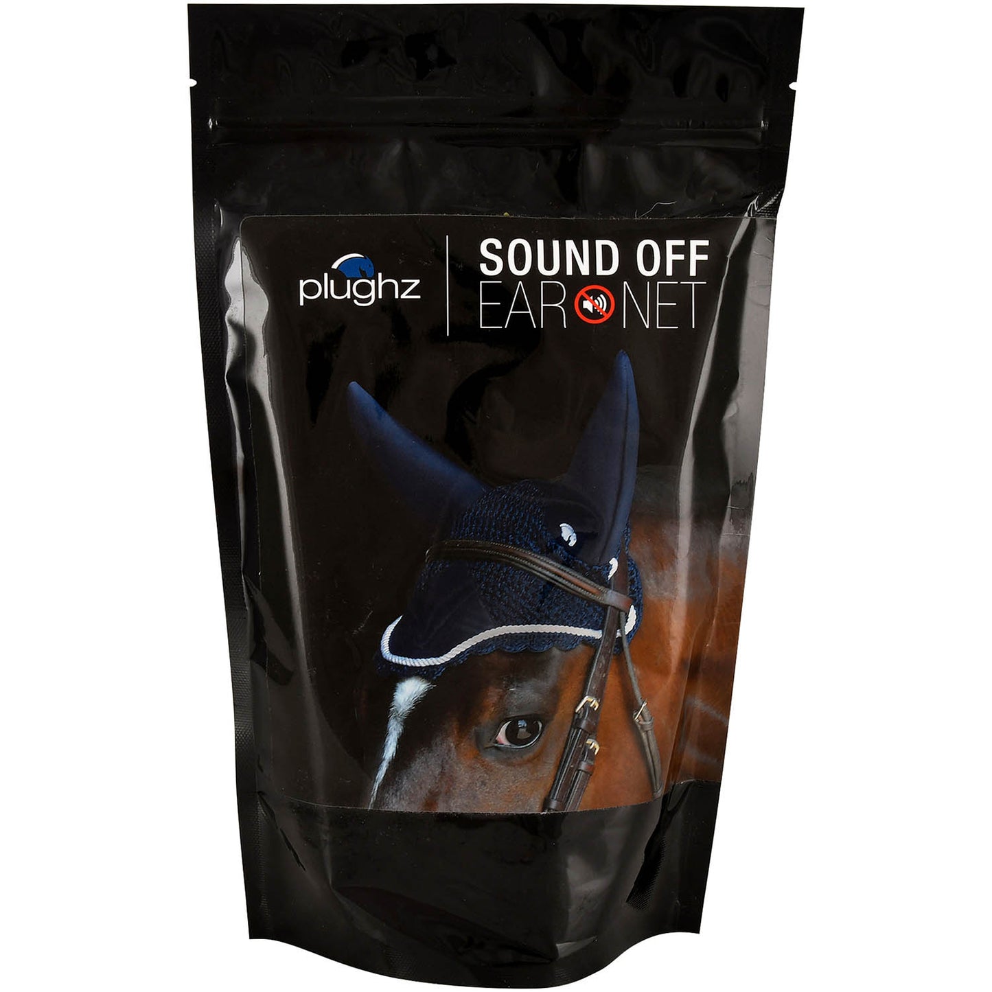 plughz sound off ear net color: navy