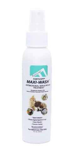 forticept maxi-wash skin & wound spray, 4 oz