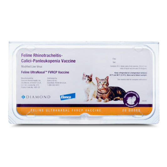 Feline UltraNasal FVRCP Vaccine, (20 x 1ml)