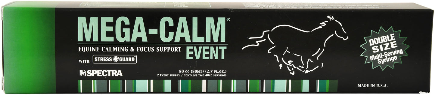 mega-calm event 2-dose syringe, 80 cc