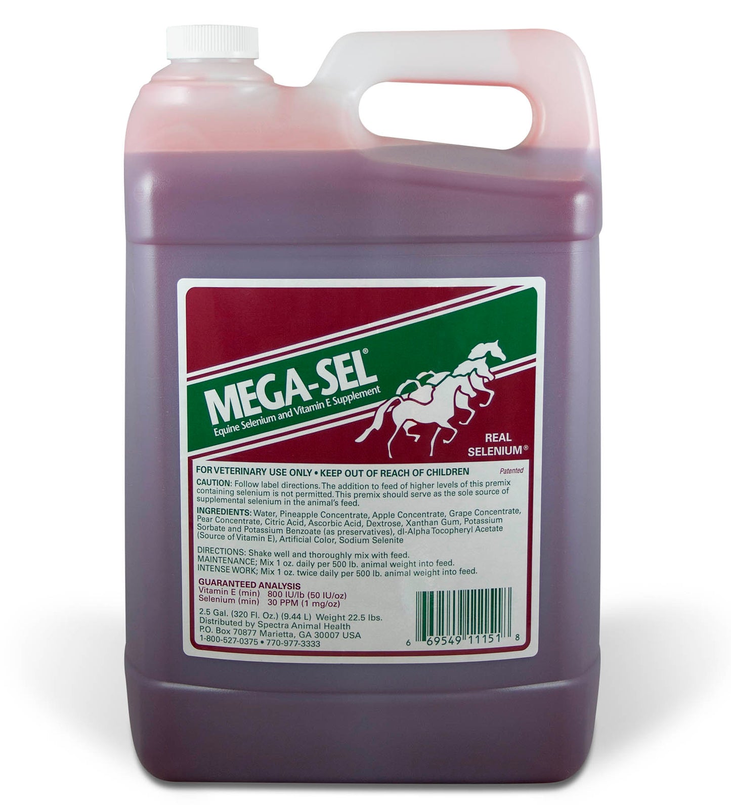 mega-sel, 2.5 gallon