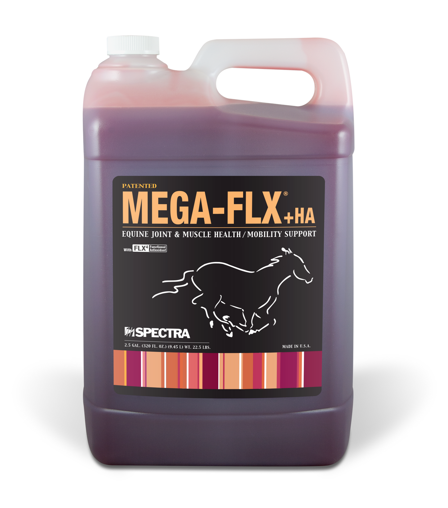 mega-flx +ha - sore muscle/joint liquid, 2.5 gal
