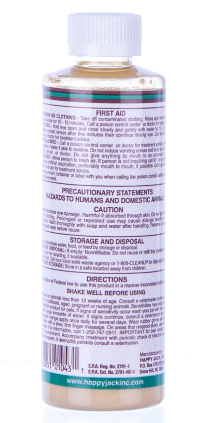 Happy Jack Mange Medicine - 16 oz
