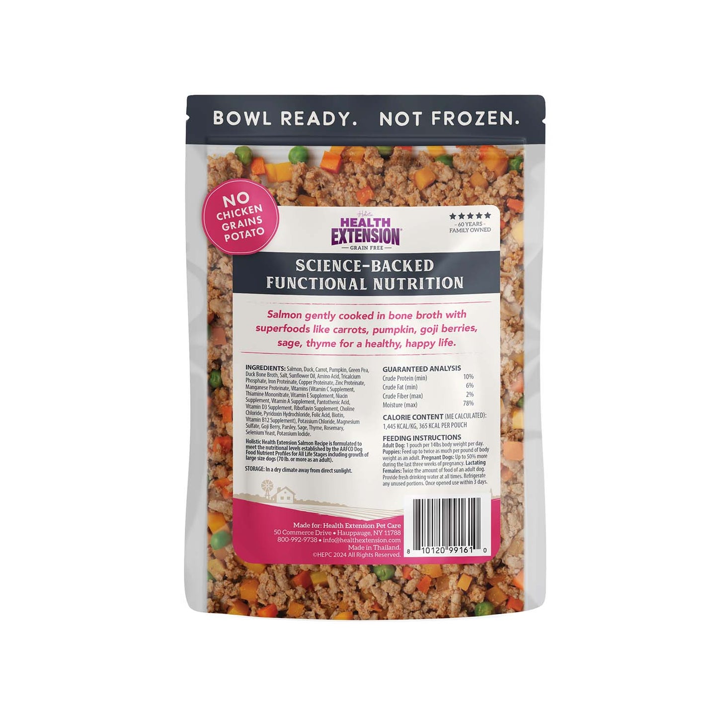 gently cooked grain free salmon recipe 9oz pouches for dogs -9oz