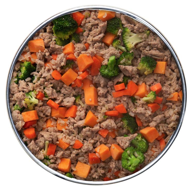 gently cooked lamb & carrot recipe pouches for dogs -3oz